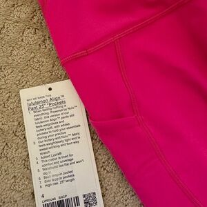 Lululemon Align size 4